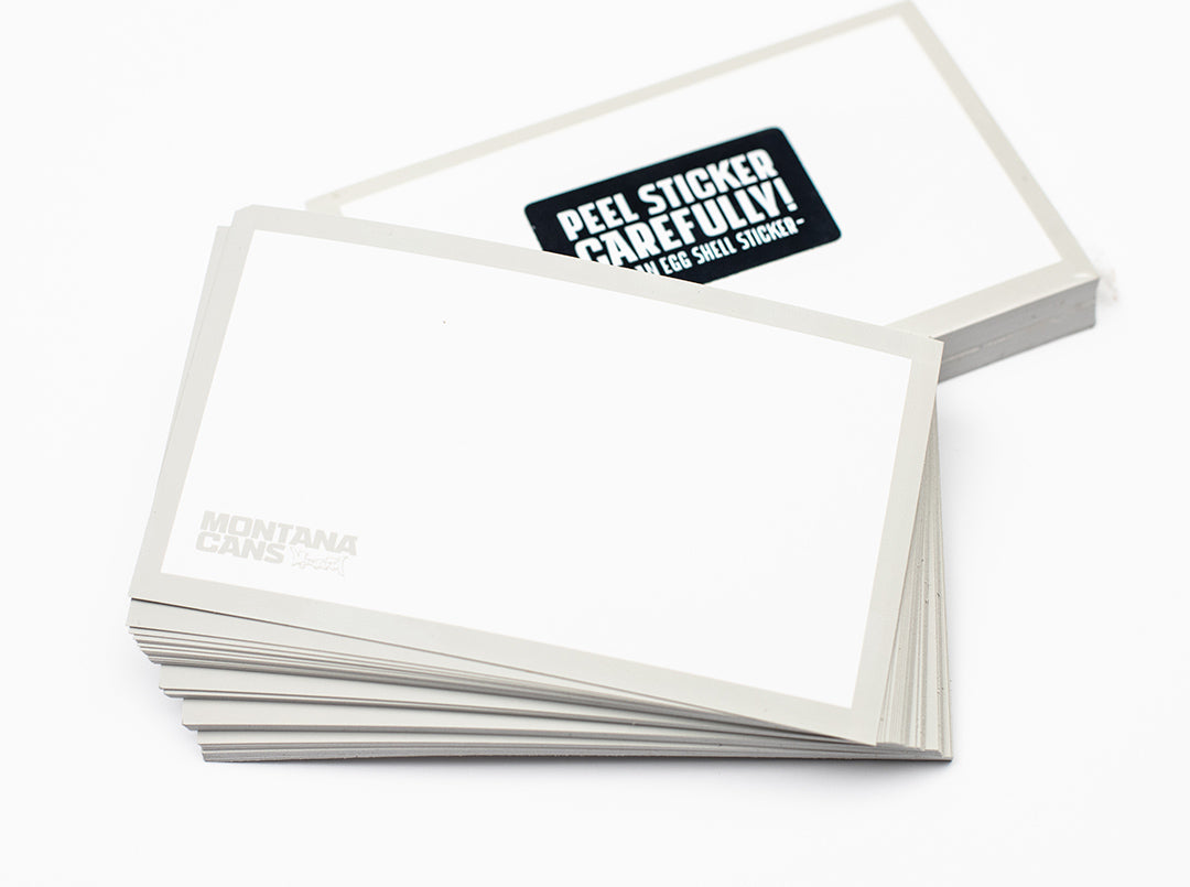 EggShell Blanco Sticker
