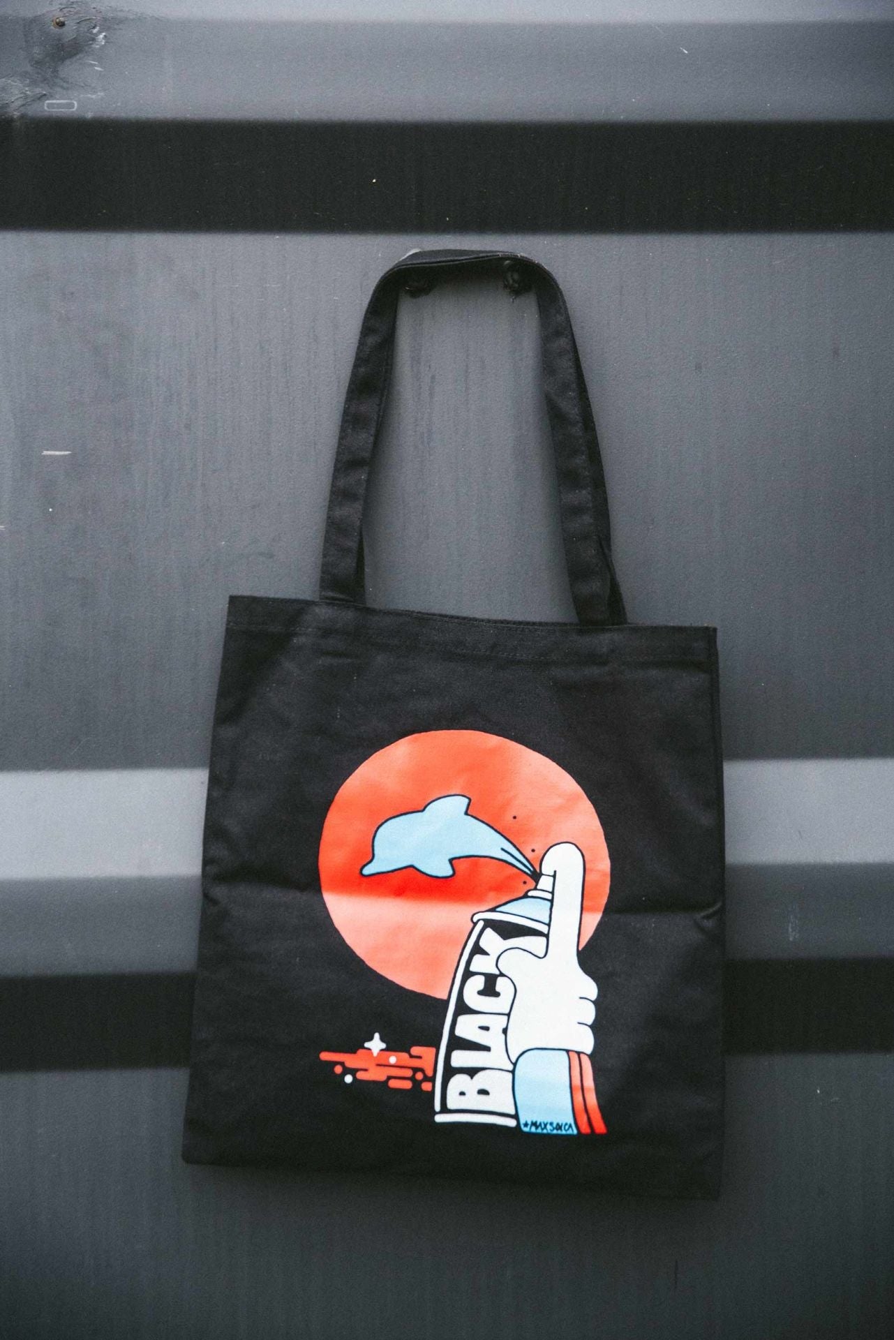 Bolsa de Algodón "Dolphin" by Max Solca