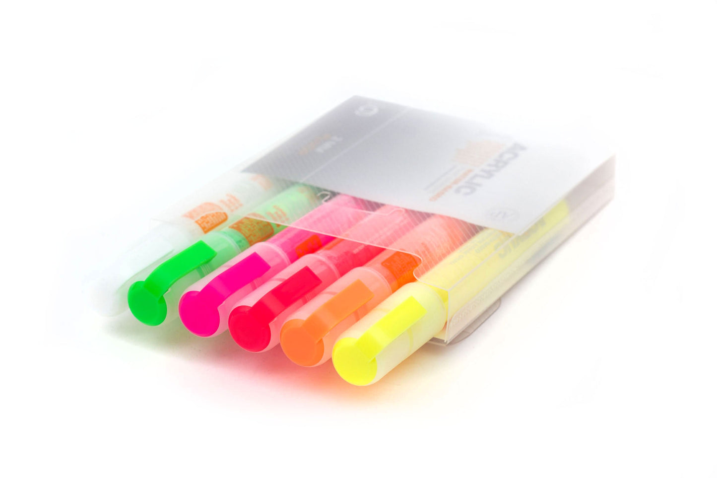 Montana Acrylic Set Fine Fluor 6pz.